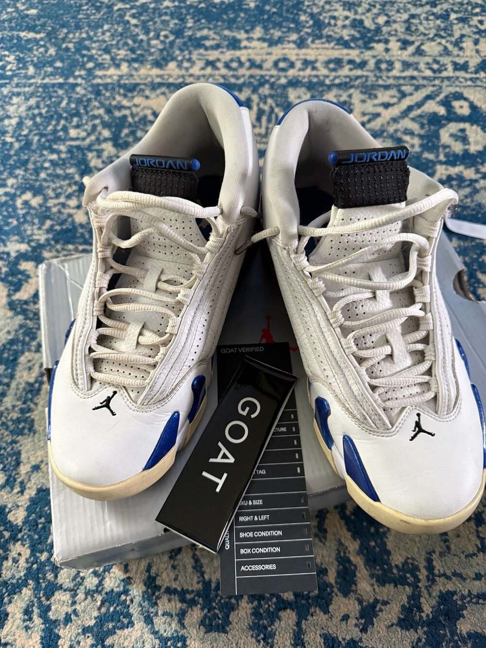 Air Jordan 14 Retro Hyper Royal Size 8